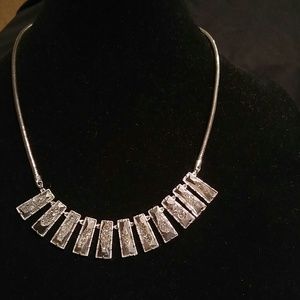 Kendra Scott Angelina Platinum Drusy Necklace